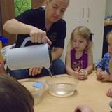 Ormond Beach KinderCare Photo #9 - Does it sink or float? Predicting what will happen is a great way to laern in our Discovery Preschool.