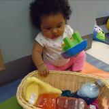 St. Paul KinderCare Photo #7 - Exploring the mystery basket
