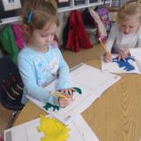 Overland Park KinderCare Photo #8 - Working on journals