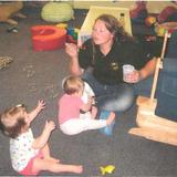 Country Club KinderCare Photo #8 - Popping bubbles in the Infants Classroom
