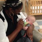 Kirkwood KinderCare Photo #3 - All children are held for bottle feedings. This is a great time to have 1 on 1 interactions between the child and their teacher.
