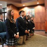 St. Patrick Catholic High School Photo #6 - Students attend mass weekly every Thursday at St. Patrick.