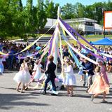 St. Michael's Episcopal School Photo #8 - Traditions, like the kindergarten Maypole Dance and Blue/White Tug of War, are an important part of the culture of St. Michael's.