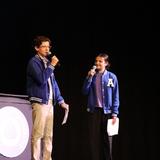 Aspen Academy Photo #14 - 7th grade MCs during AMP'd