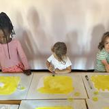 Brooklyn Waldorf School Photo #6 - Painting in Early Childhood.