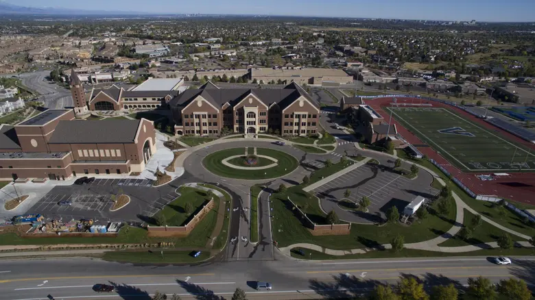 Valor Christian High School Photo #2 - The Valor campus is 34 acres with an academic, athletic, stadium and a state of the art arts facility.