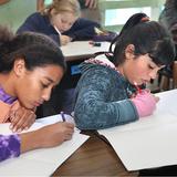 The Waldorf School Of San Diego Photo #2 - Quiet concentration helps us make our academic work accurate and beautiful.