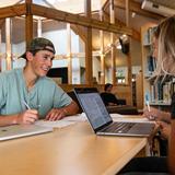 Colorado Rocky Mountain School Photo #5 - Students Studying in the Library