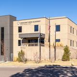 Crescent View Academy Photo #6 - Winter - CVA Building Two and Crosswalk
