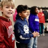 Front Range Christian School Photo #20 - FRCS Elementary students wait for class to begin