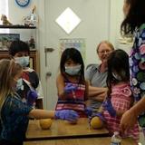 Washburn Academy Photo #5 - Lower School students learn the basics of medical hygiene and what happens when you go to the doctor's office, etc.