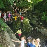 Brookewood School Photo #10 - Lower school girls creeking