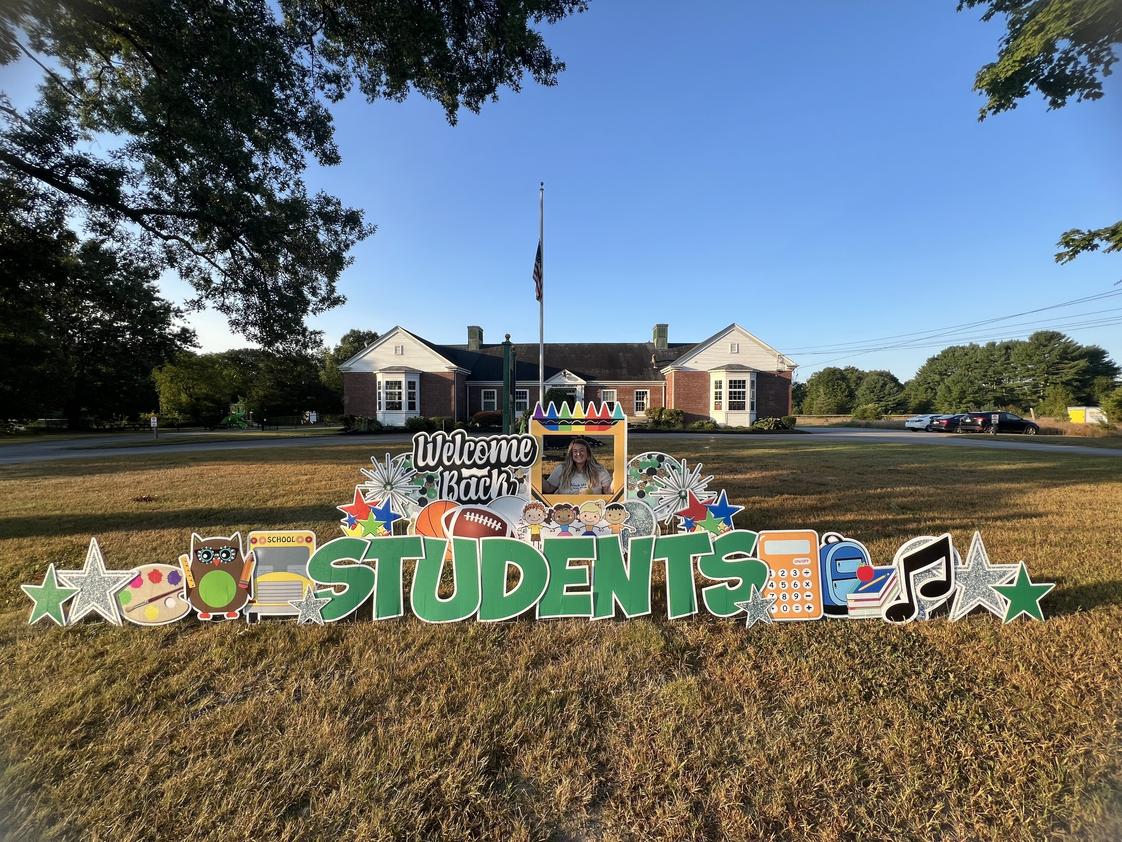 The Pinecroft School Photo #1 - Our K/1 teacher, Ms. Seablom, welcoming our students back to school for the 2024/2025 school year!