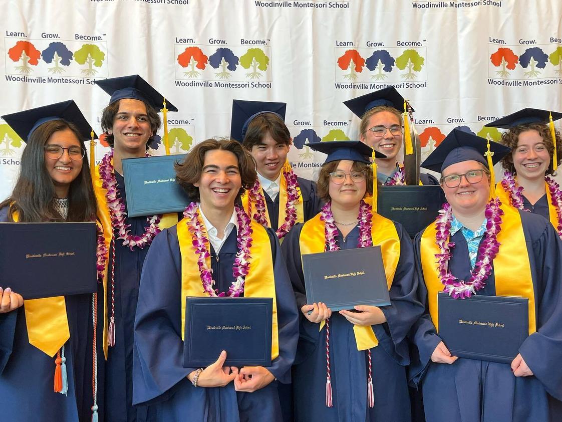 Woodinville Montessori School | Bothell Campus Photo #1 - Woodinville Montessori School aims to prepare students for life. It offers college prep academics, personalized learning, low student-to-teacher ratio, community development, leadership, environmental and global awareness, entrepreneurship, service learning, arts, technology, electives, clubs, orienteering and more, in a collaborative and supportive environment.