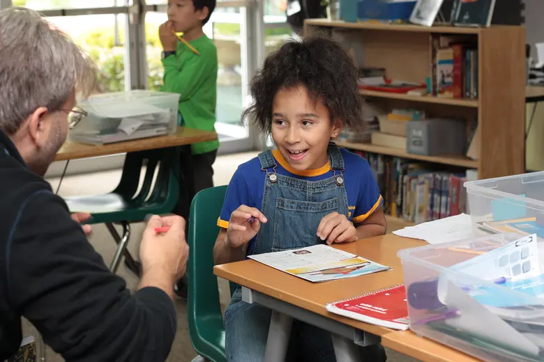 Woodinville Montessori School - Bothell Campus Photo - The Montessori Elementary Program (grades 1-6) provides the 6-12-year-old child limitless opportunities to apply his great powers of imagination and capacity for hard work. The deeper concentration, increased attention span, good organizational skills and self-direction that are often a result of the Montessori Early Childhood classroom allow these children to take on some rather complex projects.