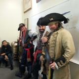 Sacramento Makers Academy Photo #2 - Pirates invade during WGA's Pirate Week. Students learned the history of buccaneers, and how they would eventually help to shape the American History.