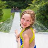 Tate's School Photo #4 - The 200-foot hillside slide at Tate's School