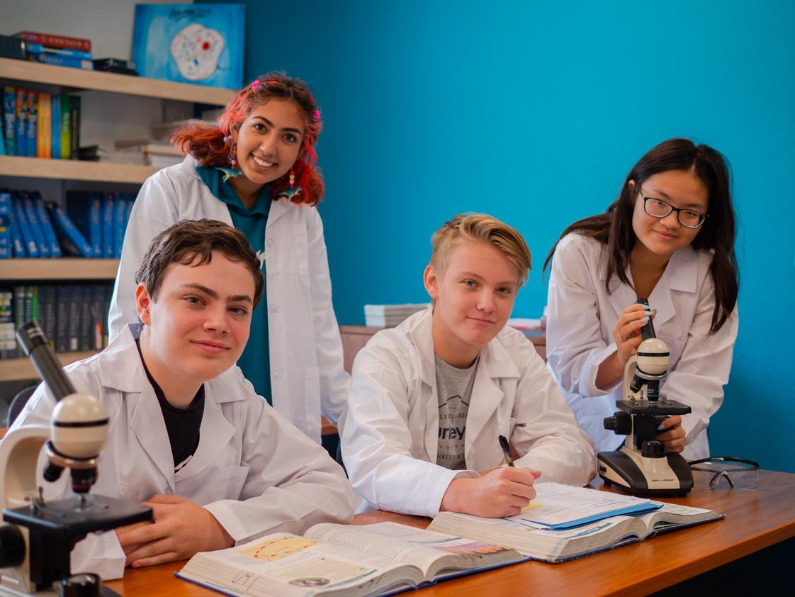 High Bluff Academy Photo - HBA specializes in lab sciences for all levels of students. Our small class sizes and great teachers support and challenge students to accomplish their goals.
