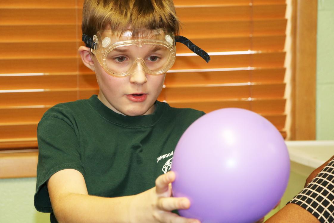 Glenwood Academy Photo - What could be more fun than Ballons and chemical reactions!