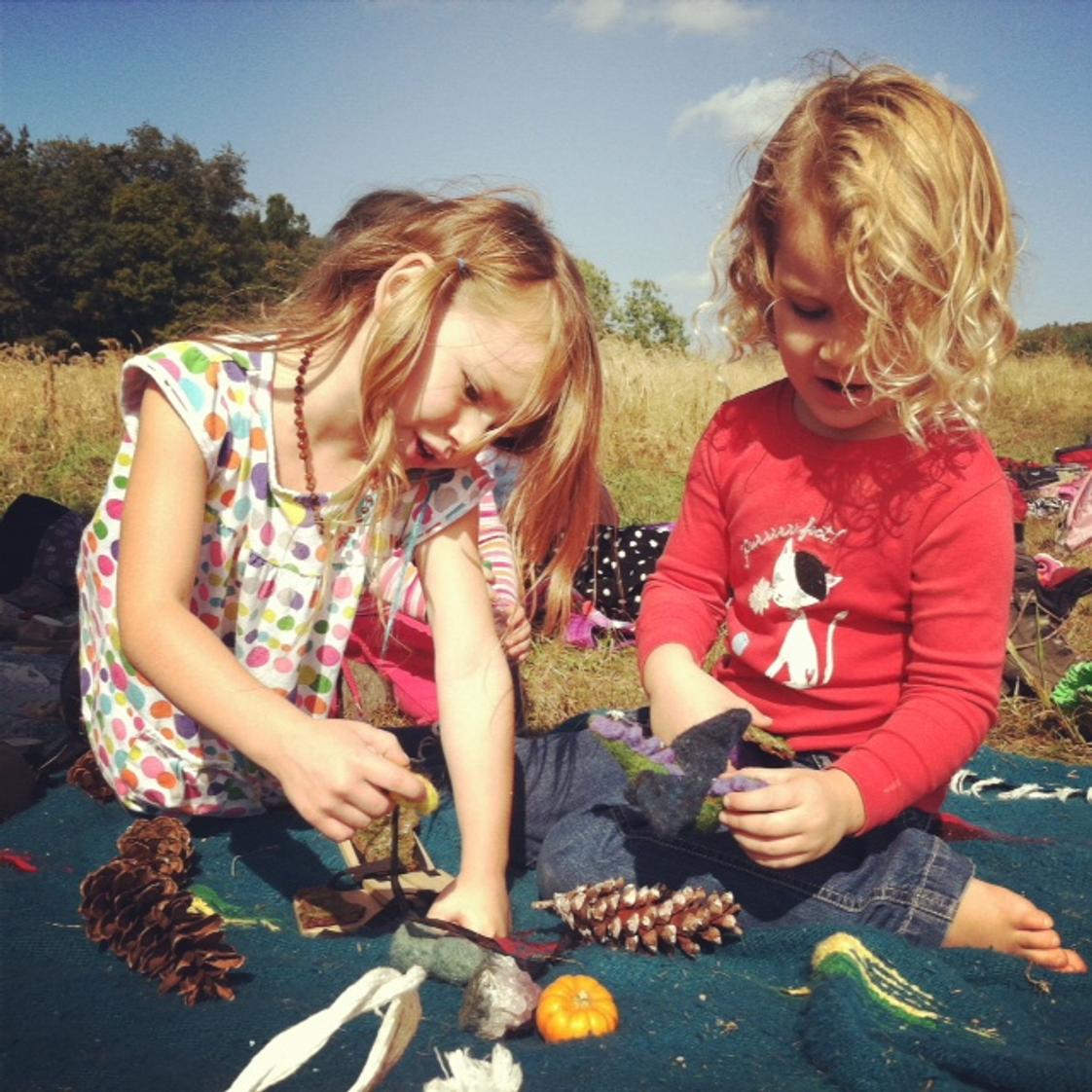Sustainable Farm School Photo #1 - The Little Sprouts Program (ages 3 to 5) focuses on walking in balance with the natural world and learning to stay connected to our inner joy.