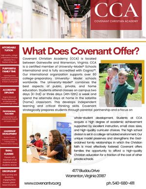 Covenant Christian Academy Of Warrenton Virginia Photo