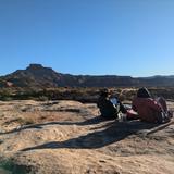 High Mountain Institute Photo #5 - Students taking in backcountry views