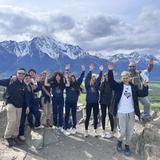 Our Lady Of The Valley Catholic School Photo - Middle schoolers enjoying a hike in the Butte.
