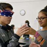 BASIS Independent McLean Photo #9 - AP Psychology students test their senses in a series of experiments they designed themselves.