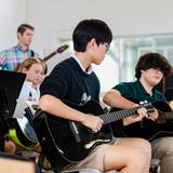 Asia Pacific International School Photo #9 - Annual guitar concert for secondary students.