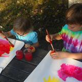 The Garden School of Marietta Photo #3 - Watercolor painting in the fresh air!