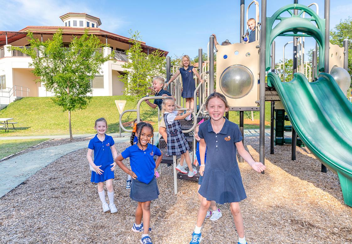 The Bolles School Photo #1 - Lower School Ponte Vedra Beach Campus students on the playground.