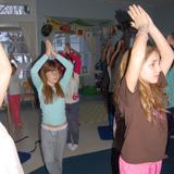 Indian Mountain School Photo #8 - Students taking part in our yoga program.