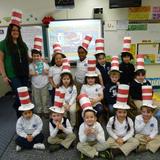 Assumption Catholic School Photo #4 - Our kindergarten students and their teachers celebrated Dr. Seuss' birthday by making hats and reading several of his terrific books. We value reading at Assumption Catholic School!