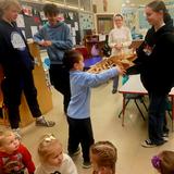 St. Luke Catholic School Photo #4 - Our class sizes are small, which allows us to do work together across grades. Our younger learners bring imagination and endless ideas, whereas our older students are proficient in using tools and keeping projects on track. Everyone has a role to play!