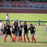 Suffield Academy Photo #3 - Girls' varsity soccer celebrates an exciting win.