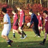 The Woodhall School Photo #5 - Woodhall's Varsity Soccer team in action.