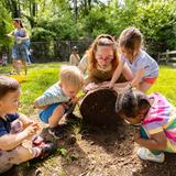 Wilmington Montessori School Photo #4 - Outdoor learning in the Toddler Program