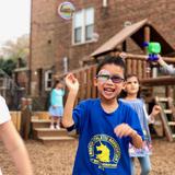Capitol Hill Day School Photo #4 - Bubble play during Early Childhood recess.