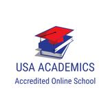 USA Academics Photo - Affordable and Accredited Online School Grade 6-12. Among its extensive curriculums, USA Academics offers online Honor classes, AP classes, NCAA classes, Summer classes, Dual Diplomas, Dual Enrollment. Students and parents can choose between a Christian-based curriculum or a traditional one. Both offer the same national and state standards.