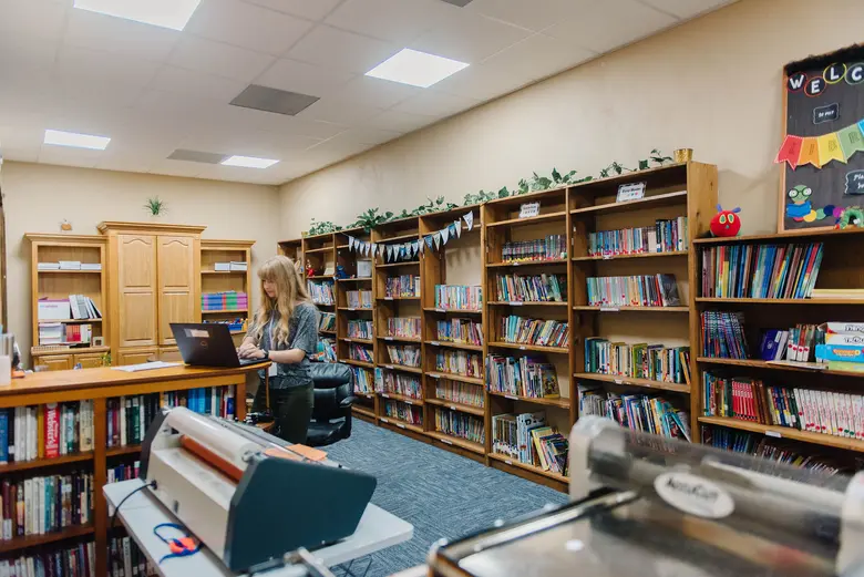 Rocky Bayou Christian School Photo #2 - RBCS Crestview library