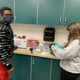 Guidepost Montessori at Lake Norman Photo #10 - Middle School students learning through cooking!