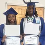 Rise Hybrid Private Academy Photo #4 - Rise Hybrid Congratulates Haylee on her acceptance into the University of Maryland and Nahshon on acceptance into Virginia State University.