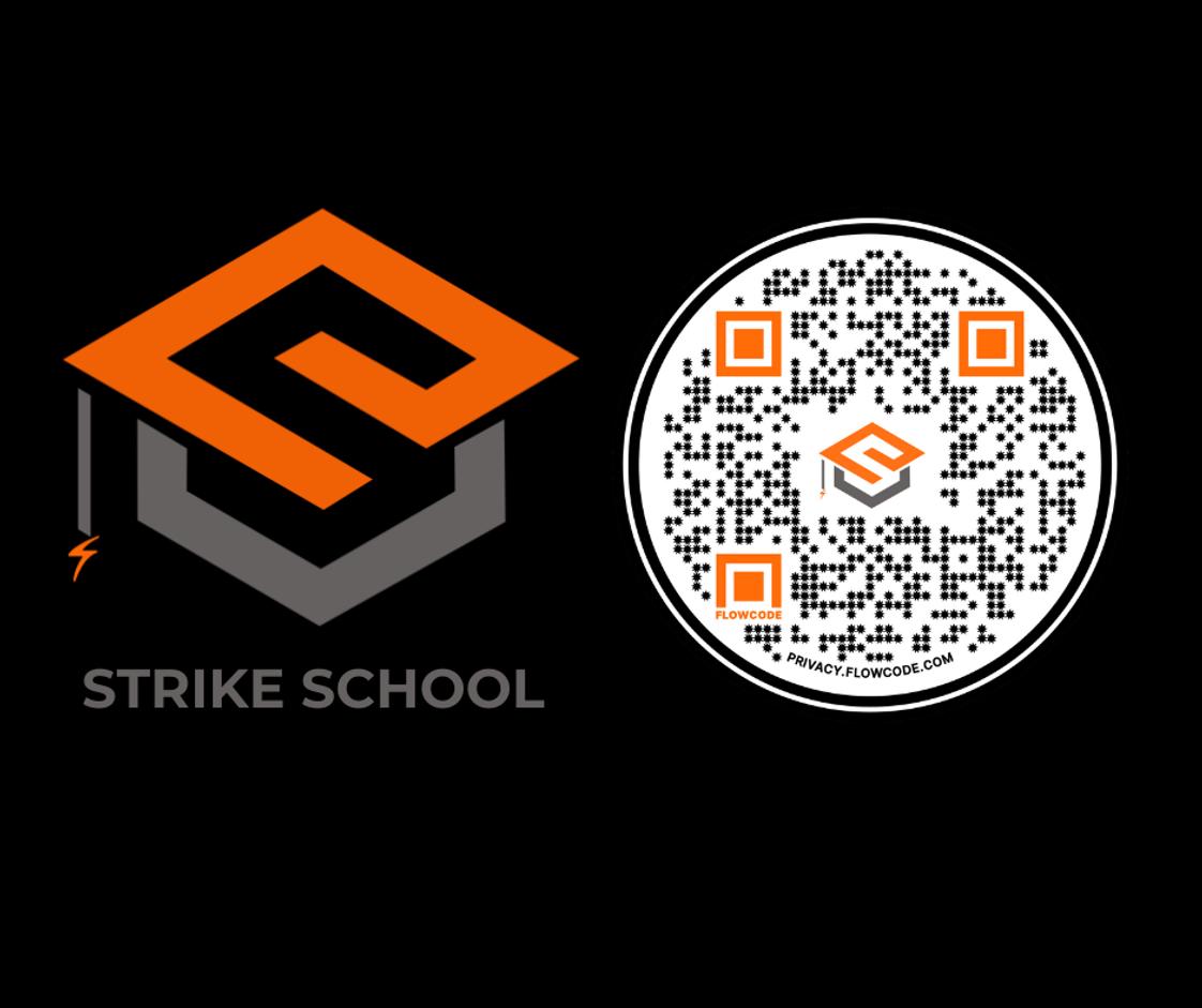 Strike School Photo #0 - Scan with your device to go directly to our website.25-26 Enrollment is OPEN!