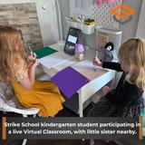 Strike School Photo #3 - Virtual Classrooms are fun and safe!