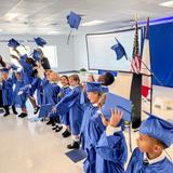 LIH- Lycée International de Houston Photo #8 - Students celebrate graduation.