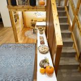 BunnyBears Preschool Photo #2 - Loft area is added space for dramatic play, it is always evolving from cozy book reading to kitchen play to baby nursery play time