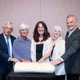 Hand In Hand Christian Montessori Photo #8 - Our Founder and Head of School, Michelle Lee Thompson, was blessed to receive an ancient scroll for our students to explore the historical aspects of God's Word.