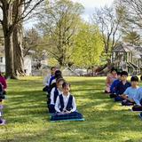 Little Lotus Academy Photo - Outdoor Falun Dafa meditation Little Lotus Academy Photo - Outdoor Falun Dafa meditation