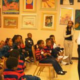 Fort Lauderdale Prep School Photo - Pre-School & Kindergarten students listen to a Broward County Sherrif's Deputy explain about stranger dangers.