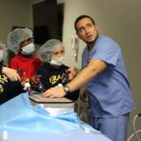Grace Episcopal Day School Photo #10 - 5th grade students learning the basics of laparoscopic surgery. #future doctors